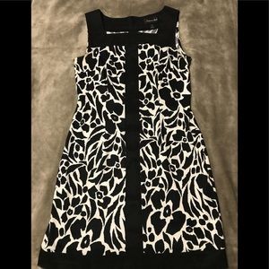 Cute Black and White Summer Dress